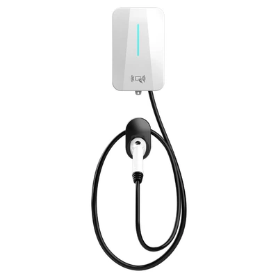 New Energy Vehicle Charging Pile Ac Charging Pile 7Kw Charging Pile Household Commercial Charging Pile Charging Gun (Elektrikli avtomobil şarj stansiyaları) - 42m-kw-pioneer-model-white