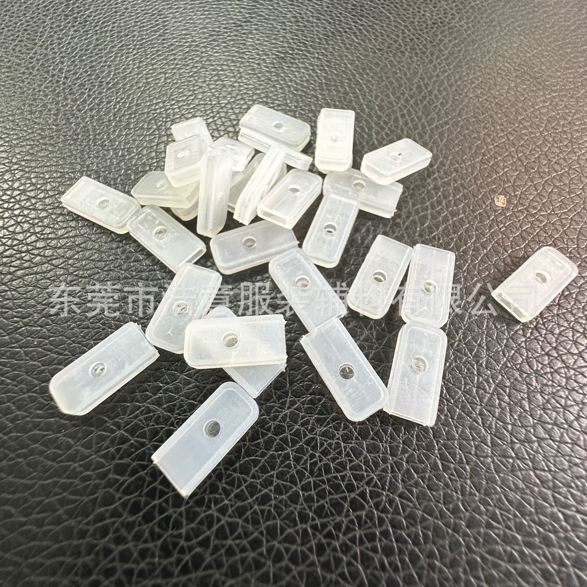 白色鱼骨帽头婚纱舞蹈裙子鱼骨套支撑条保护套 硅胶PP鱼骨帽