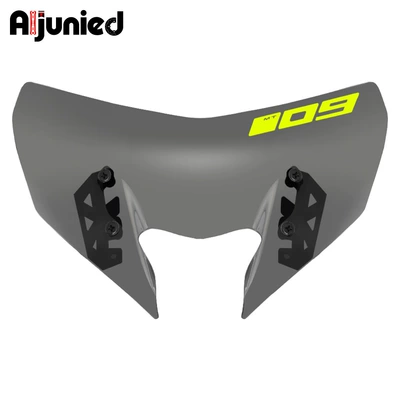 Motorcycle front windshield modified windshield locomotive front - mt09-20-wind-yellow