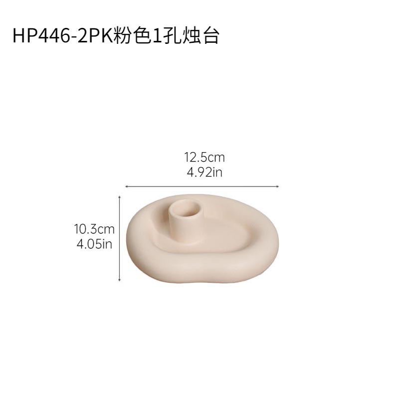 Moderno minimalista ins viento cerámica decoración de vela doméstica decoración artística base al por mayor