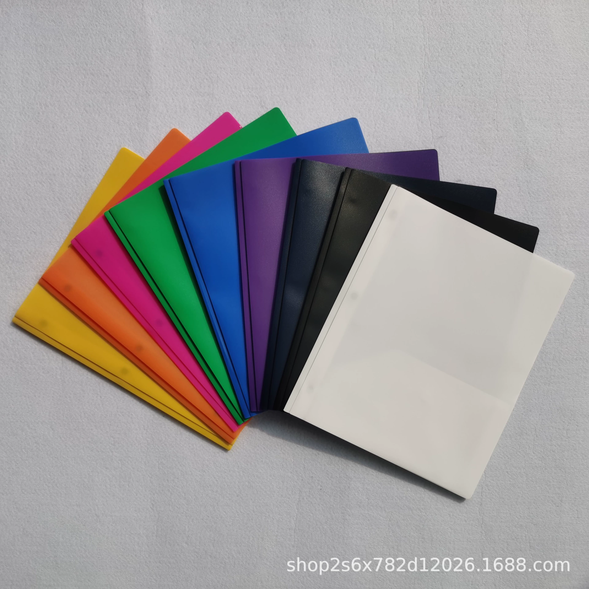 PP пластиковая папка двойной карман папка twin pocket portfolio w/tang через границу