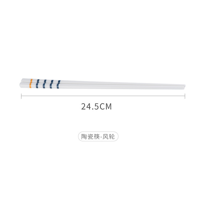 日本式の青瑶の手描きの陶磁器の箸はかびを防ぎます。|undefined