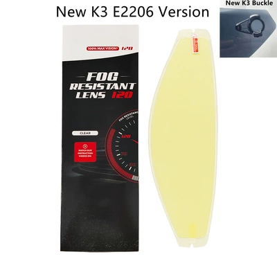 Compatible with the New K3, Dəbilqə (Kaska) aksesuarları - imported-new-k3-anti-fog-sticker