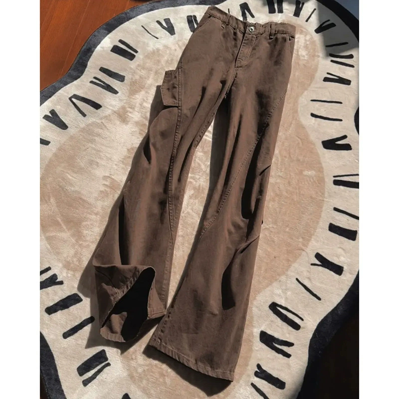 Black warm warm jeans, trousers