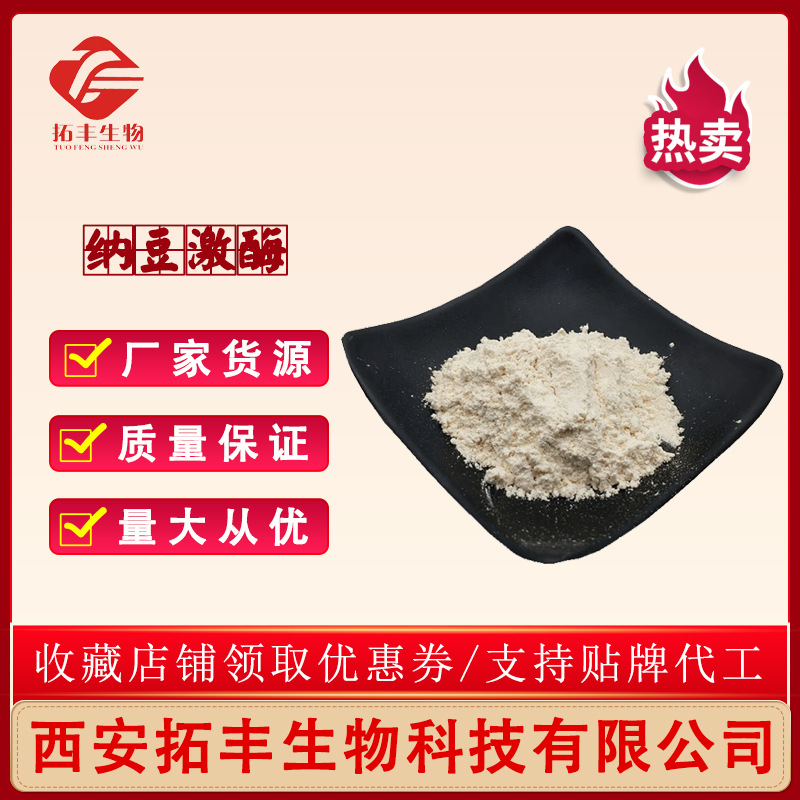 纳豆激酶 5000FU 纳豆激酶粉 纳豆提取物 纳豆粉 1kg装 现货包邮