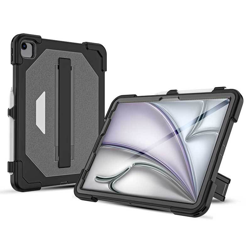 Aplicable para iPadAir nuevo 13 "triple caja de protección contra caídas raspador universal iPad Pro 12.9" caso