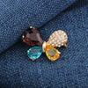 Brooch, retro pin, accessory lapel pin, cute cloak, decorations, South Korea, Japanese and Korean