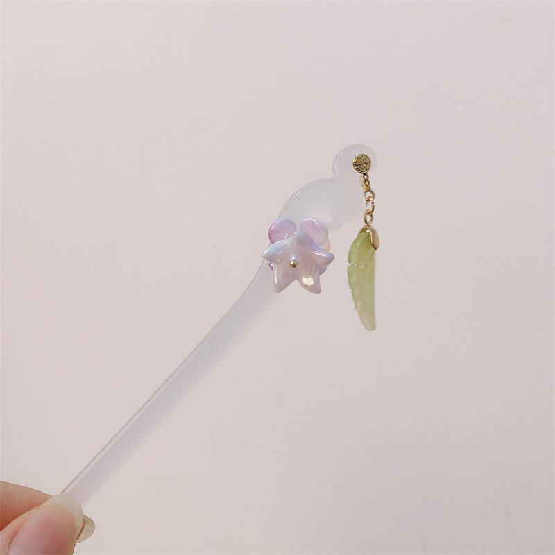 Nuevo estilo chino flores pastillas de cabello cabeza de bola simple primavera pastillas de cabello para mujeres vestidos chinos antiguos accesorios cheongsam toques al por mayor