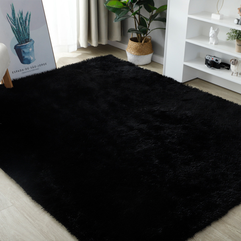 Tappeto in seta e lana tie-dye, morbido, per soggiorno, camera da letto, Internet, celebrità, comodino, uso domestico_voghion.com