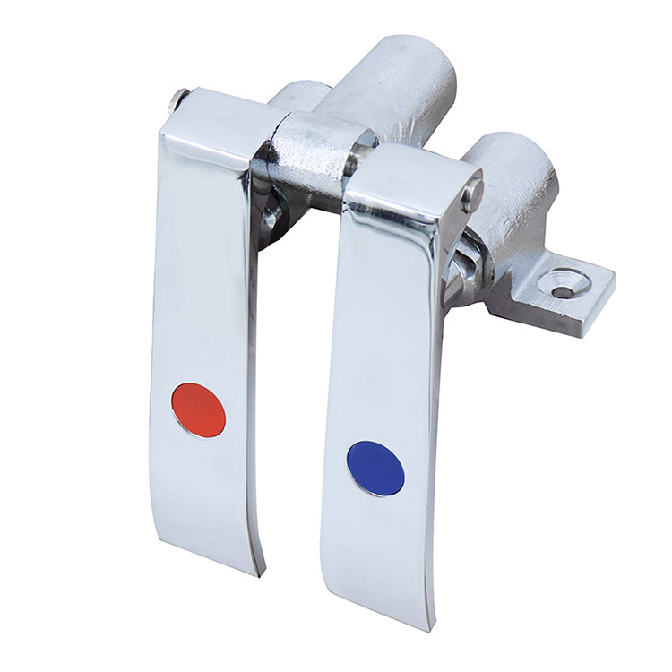 Foot Valve Commercial Kitchen Single Temperature Double Temperature Knee Valve Industrial Main Faucet Valve Without Other Spiral Type