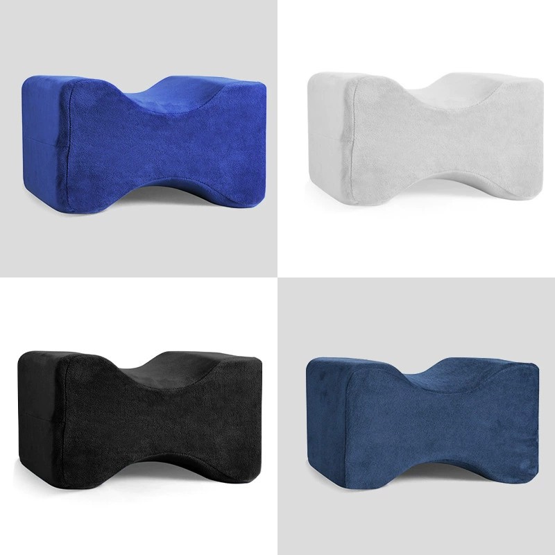 Fabricante en stock almohada clip de la pierna de espuma de memoria mujeres embarazadas dormir lado dormir almohada hombres y mujeres pierna clip cojín lento rebote pierna almohada