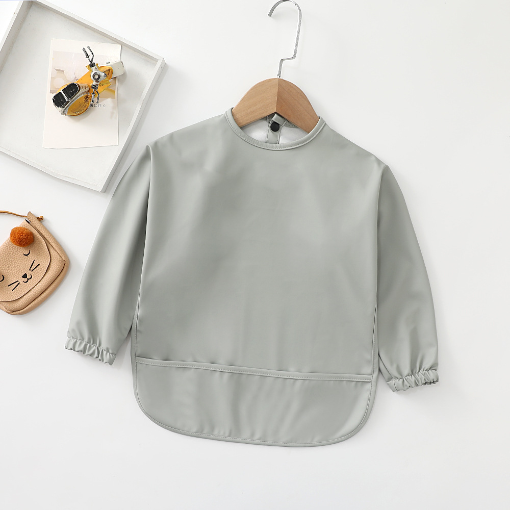 Blusa para niños daneses babero de alimentación para bebés y niños pequeños