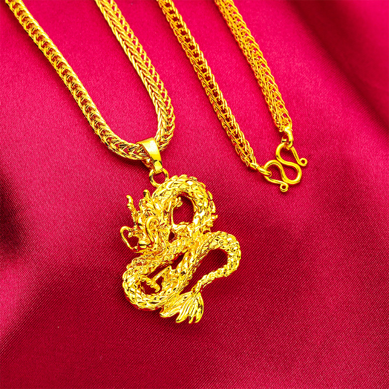 Unisex Jewelry Fashion necklace 60cm long chain fox tail chain_voghion.com