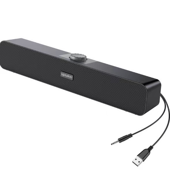 Altavoces Bluetooth portátiles de banda larga sonora en stock, altavoces de computadora transfronterizos USB cableados, entrega de 24 horas
