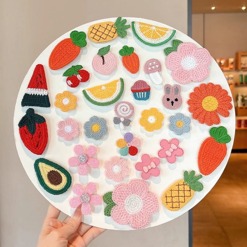 Lindo flequillo en la frente, artefacto de acabado de cabello roto para niños, bebé femenino, horquilla de cabello, tocado de velcro para bebé