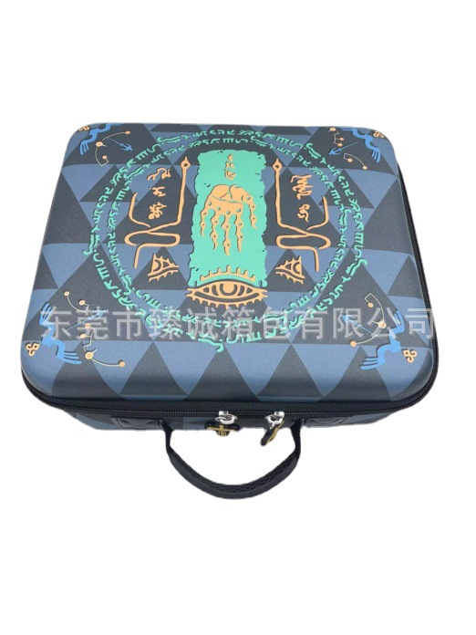 新款switch  oled主机整套收纳包 塞尔达王国之泪健身环子母包硬