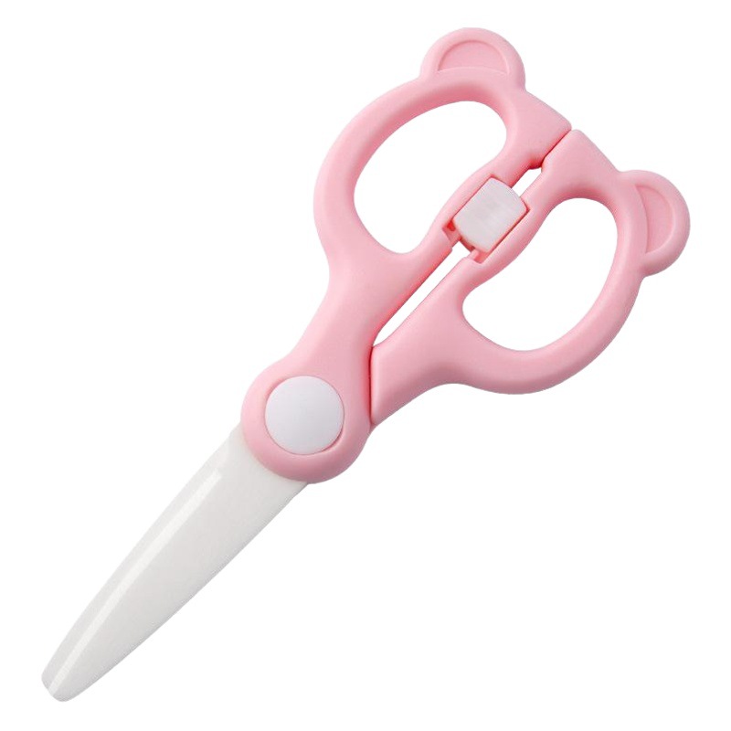 Ceramic Baby Food Scissors, Portable Ceramic Scissors for Cutting Vegetables and Meat, Wholesale