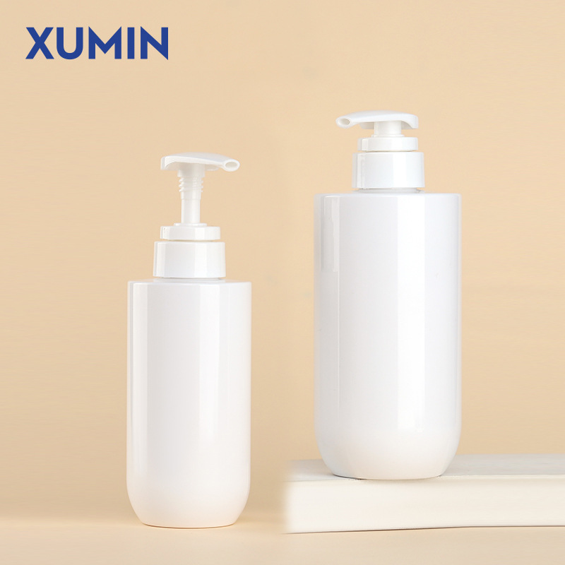 Nuevo producto de limpieza de presión bomba botella de cabeza de 500ml botella de champú de baño botella de acondicionador 300ml botella
