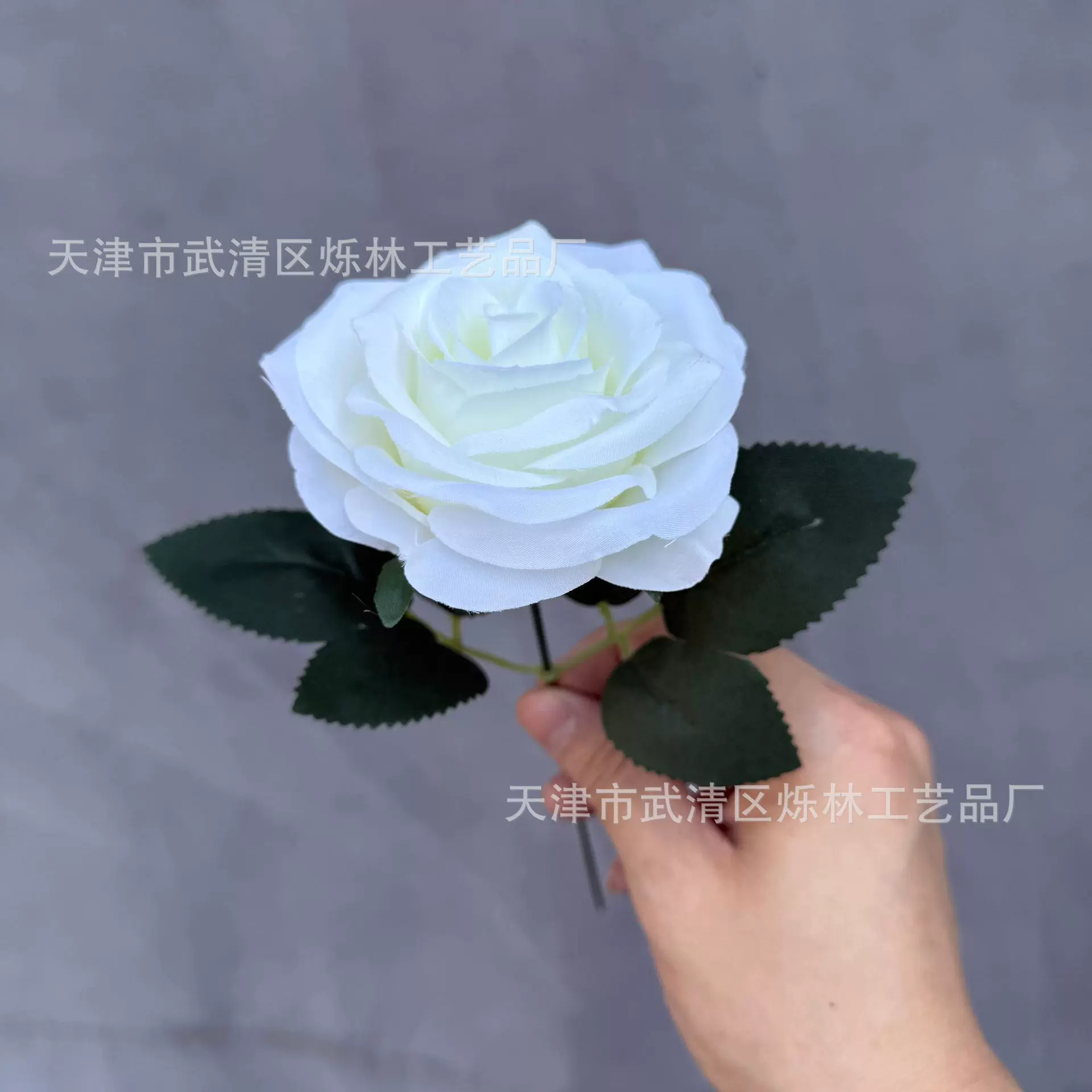 仿真花单支玫瑰瀑布花海花墙荷兰玫婚庆婚礼堂布置diy花排绢花
