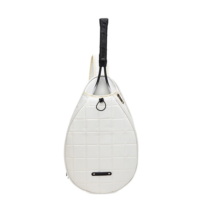 2023 nueva bolsa de tenis bolso de hombro blanco bádminton bolsa de Deportes de moda de alto aspecto de los niños y las mujeres portátil image 5
