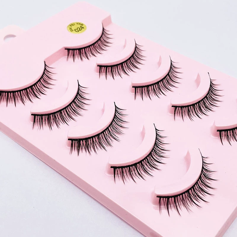 Realistic false eyelashes, short comics, for every day, wholesale