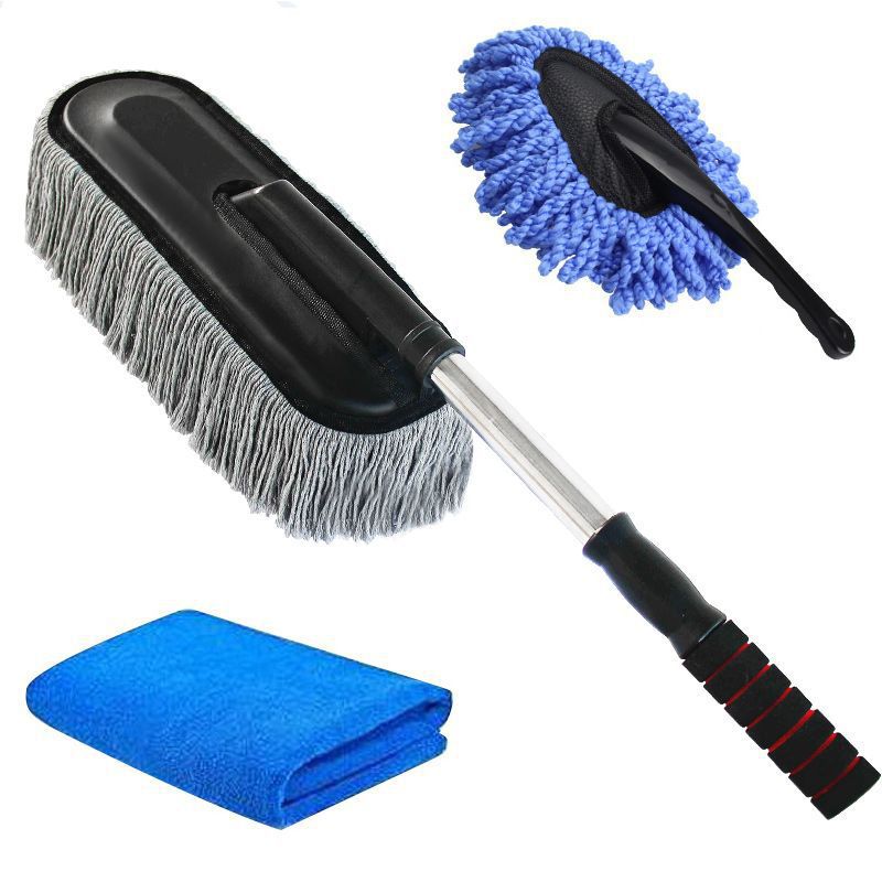 그레이 업그레이드 왁스 브러쉬 + 타올 + 작은 브러쉬✓✓