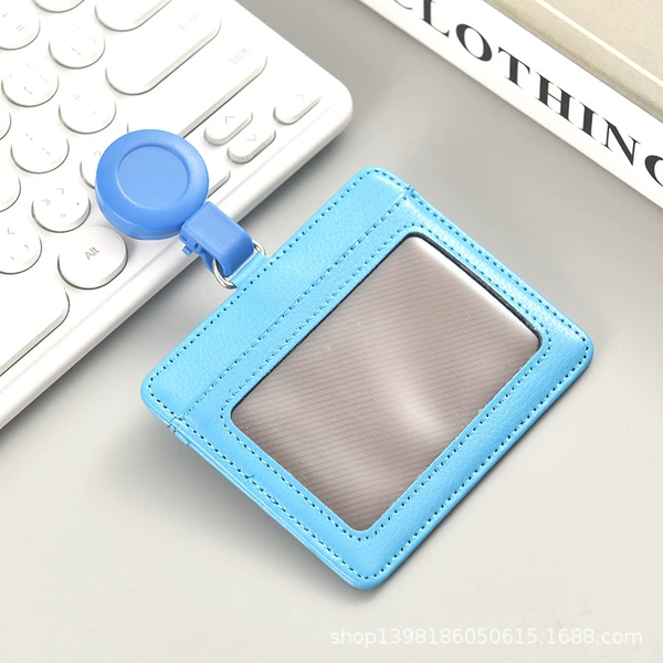 Light blue horizontal style + telescopic buckle
