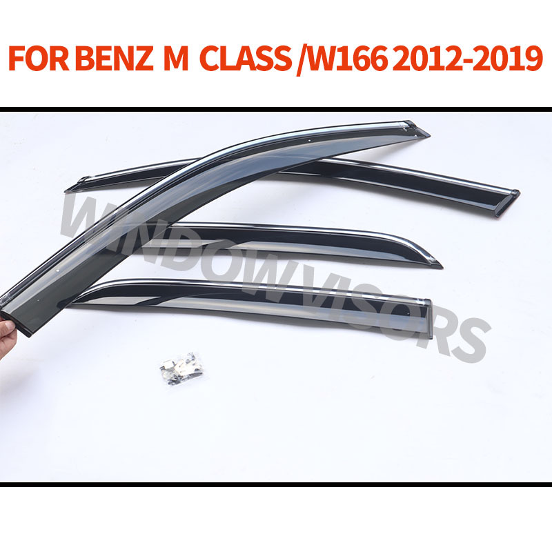 Applicable to 2012-2019 Mercedes ml W166 Window Visor Injection Molded Rain Guard Cross-Border