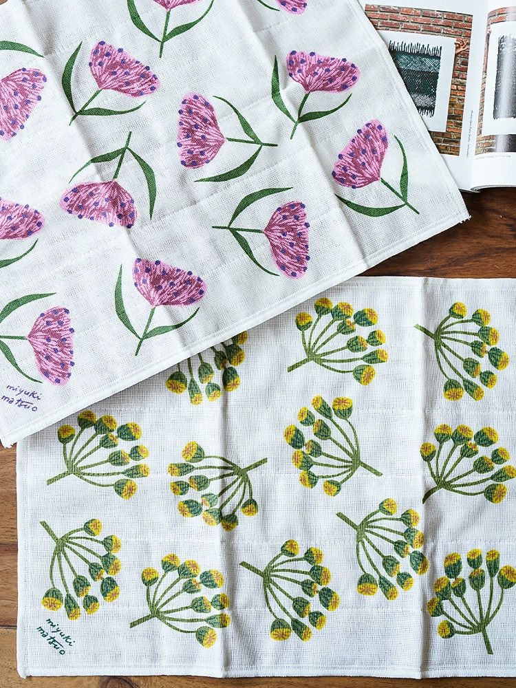 MATSUO MIYUKI Мацуо Миюки/Художник/прямоугольное кухонное полотенце