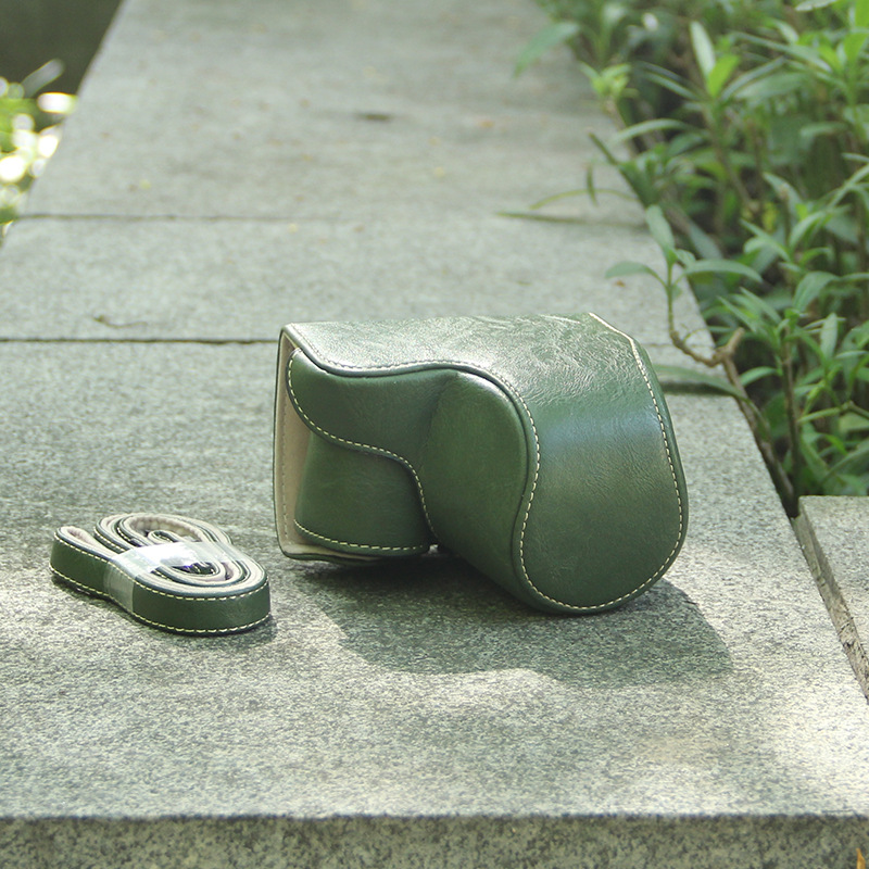 공급 국경 적용 가능한  마이크로 단일 A6300 A6100 A6400 카메라 가방 NEX6 가죽 케이스 16-50 렌즈