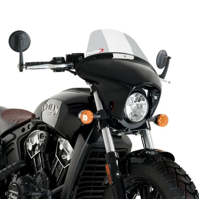 Motorcycle front windshield Scout BOBBER Triumph