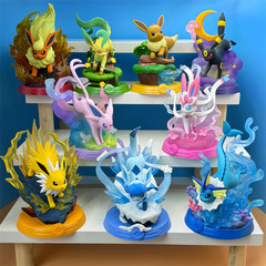 正規版の現物の冒険をしましょう。伊布シリーズの宝可夢ポケモンの潮は盲箱の公仔の手でプレゼントをします。