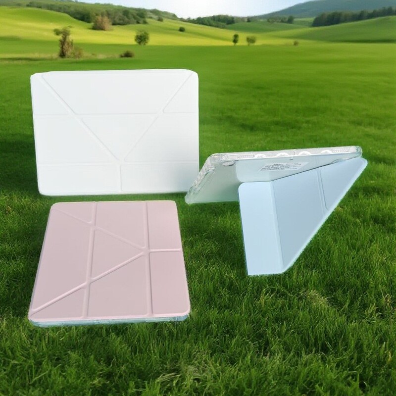 Huawei Xiaomi 6/5/7 iPad Tablet Protective Case Is Suitable for New Tablet Protective Cases with Foldable Magnetic Support