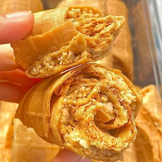 脆皮蛋花酥厦门特产花生夹心蛋卷饼干糕点解馋小零食厦门特产小吃