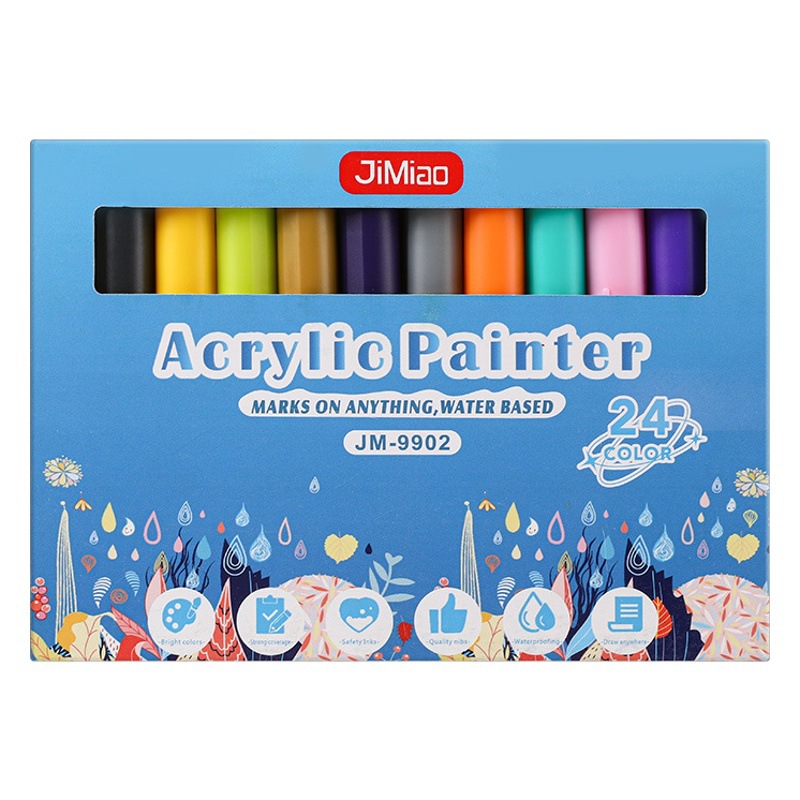 Polar trazado acrílico marcador bolígrafo de pintura de color DIY bolígrafo de pintura de agua