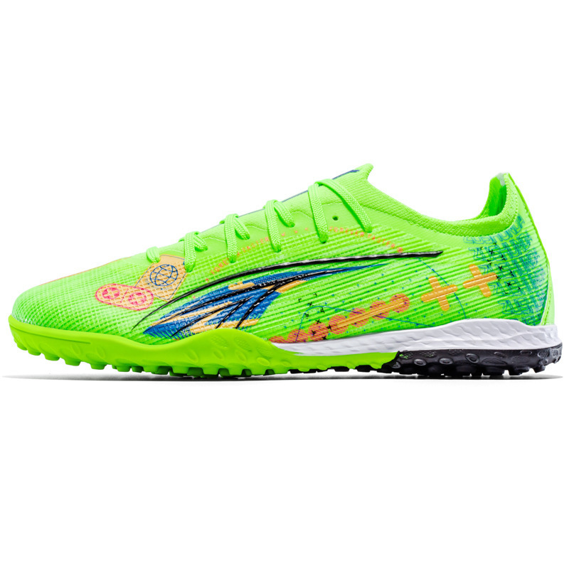 Nuevos zapatos de fútbol transfronterizos para hombres competición profesional AG zapatos de fútbol de clavos largos entrenamiento juvenil TF clavos de fútbol deportivo