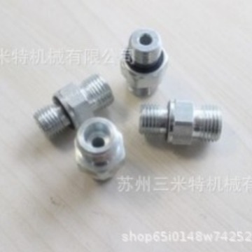 PARKER派克 GE08LR1/8KEGCFX端直通接头碳钢接头进口接头