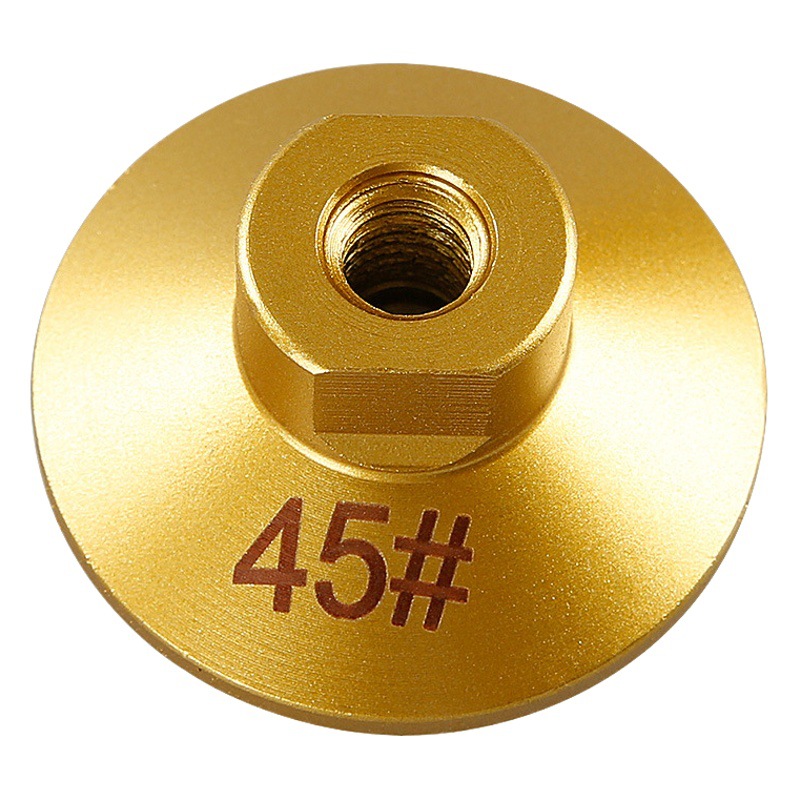 2 pulgadas soldadura plana cabeza de molienda piedra Dali cuarzo piedra azulejo Tabla de recorte conjunta pulido amoladora angular disco de molienda