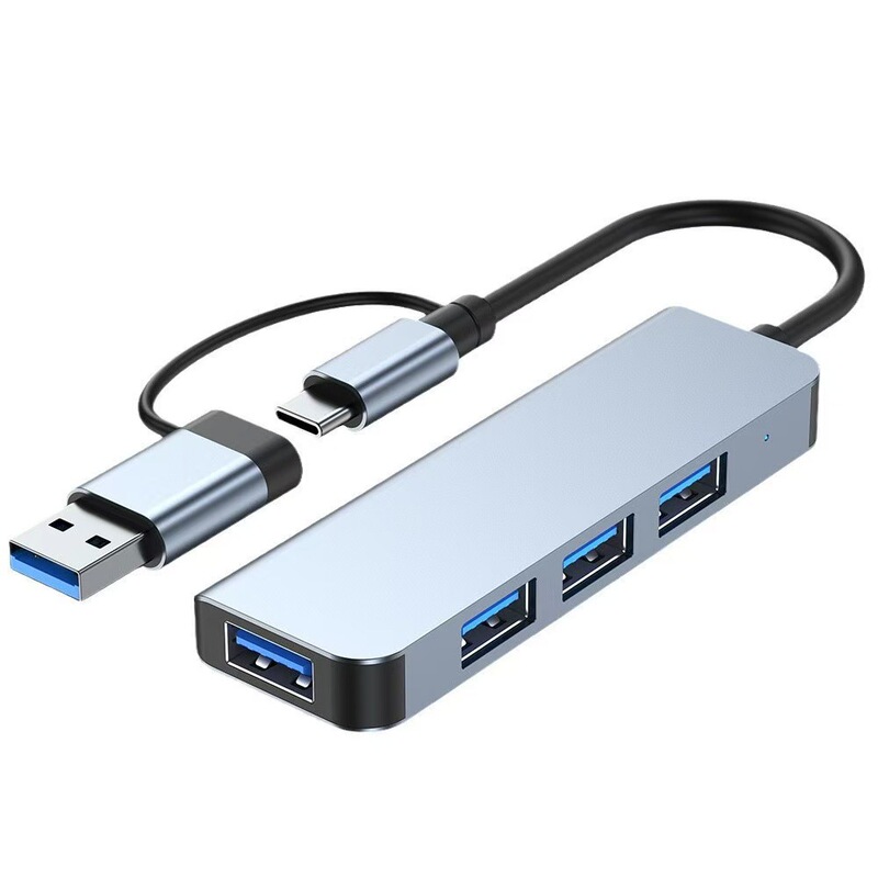 8-in-1高速ハブ拡張ドック多機能Type-C拡張ドックノートパソコンUSB3.0HUBカードリーダーSD|undefined