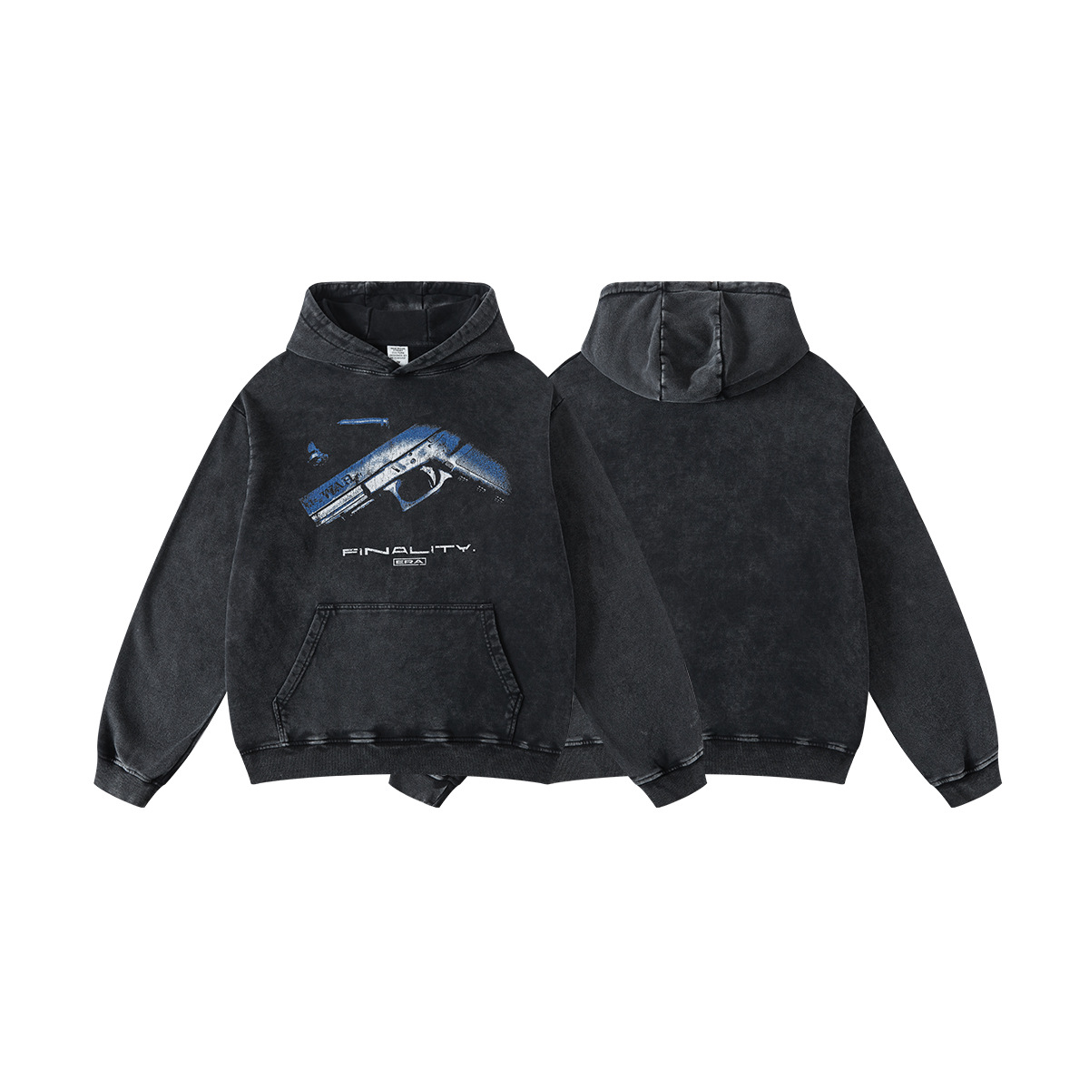 2025 otoño estilo americano chaqueta con capuzas oversize suelta universidad impresa chaqueta de moda para hombres
