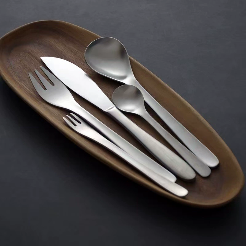 Japanese matte coffee durable tableware stainless steel, material