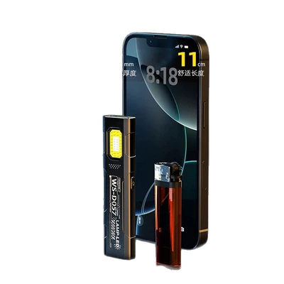 High-brightness rechargeable flashlight with long battery life, lithium battery, outdoor zoomable long-range torch, compact, portable, multifunctional, and durable (UV fənərlər) - high-intensity-long-range-light