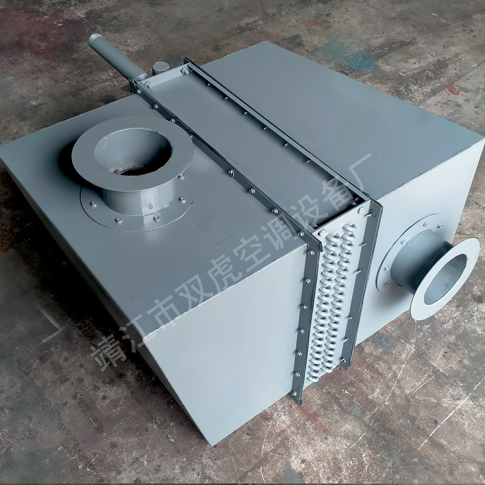 圆形法兰不锈钢表冷器、暖风机表冷器、冷水机配套冷却器