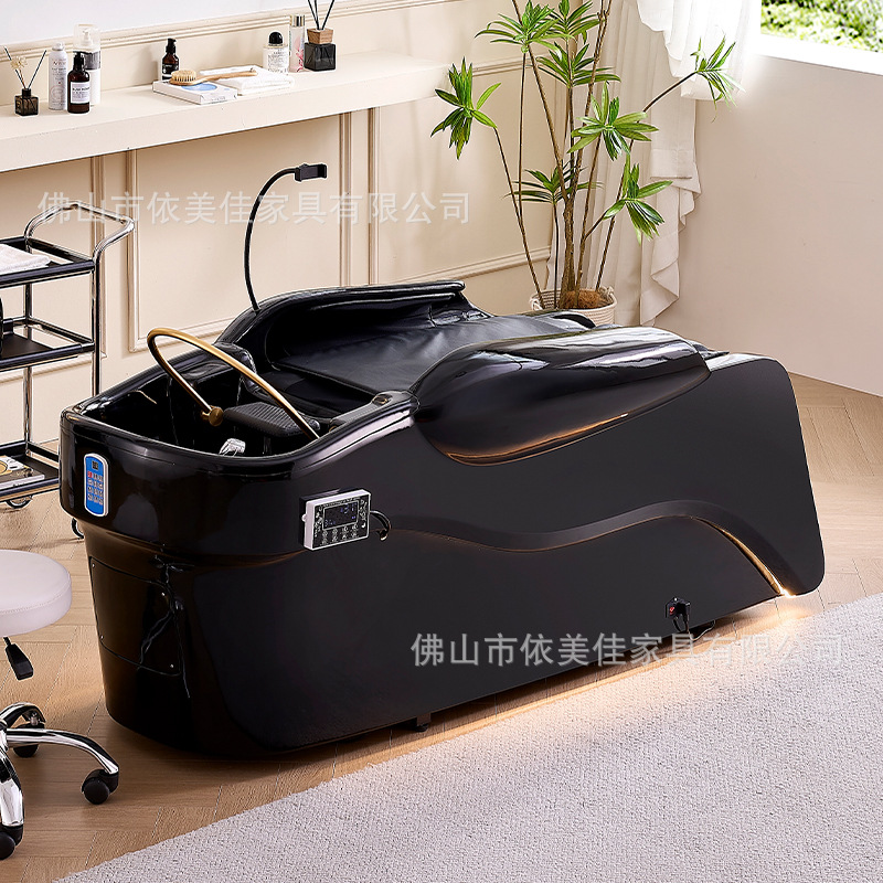 Red tide de alta gama tienda de lujo multifuncional de cuerpo completo cápsula espacial automática de primera clase masaje eléctrico inteligente lavabo de cabello