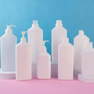 空瓶800ml果蔬净瓶洗发水pe塑料方瓶内衣洗衣液蔬果净塑料工厂