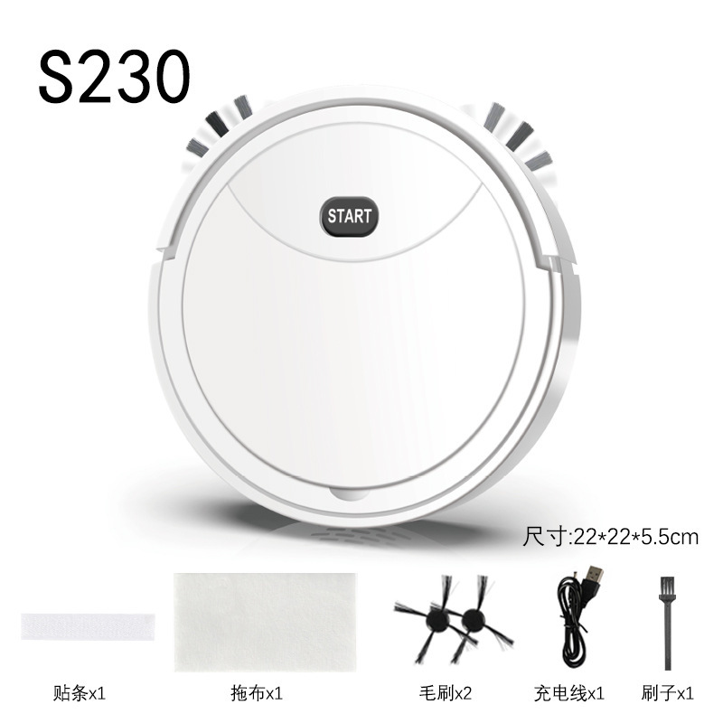Robot de barrido de carga mini máquina de limpieza automática inteligente aspiradora perezoso pequeños electrodomésticos fábrica al por mayor directa
