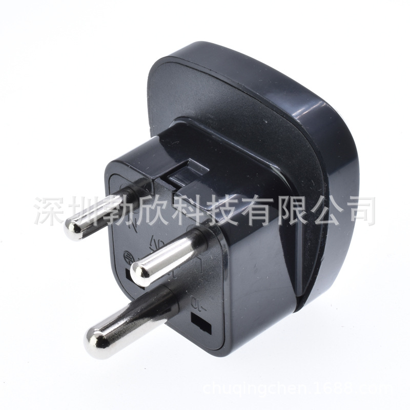 印度标小南非标转国标电源转换器插头插座南非国家插座认证SS-010
