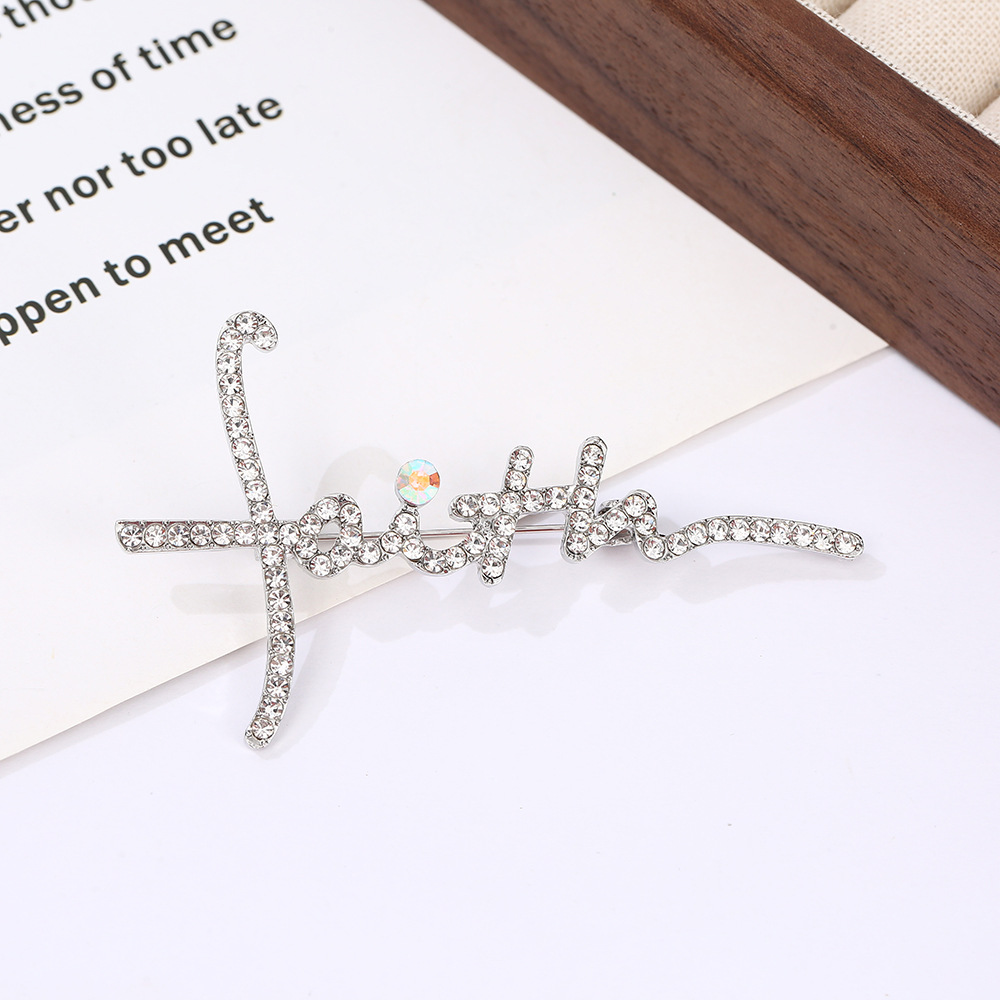 Retro, Classic Style Style Retro Classic Style Pin Letter Number Alloy Unisex Brooches