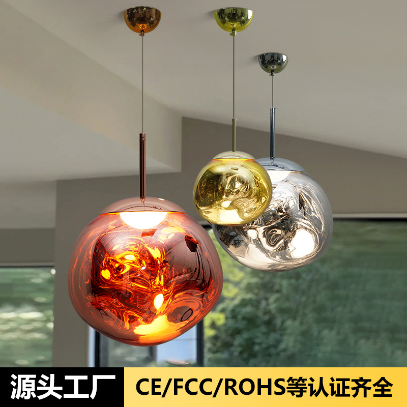 TomDixon熔岩客厅餐厅吊灯高级感装饰创意loft公寓别墅复式楼梯灯