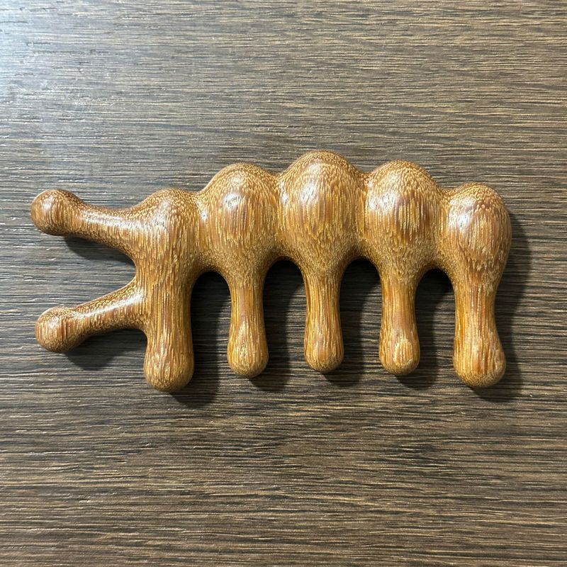 檀木鹿角マッサージ櫛頭皮六爪丸頭疎通経絡櫛体頭治療檀木マッサージ櫛卸売り|undefined